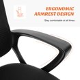 Yangming Mid Back Office Chair, Mesh Ergonomic Swivel Computer Desk