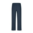 thumbnail image 5 of Axiiglly Mens Casual Pants Lightweight Wide Leg Pants Elastic Waist Soft Long Pants Loose Baggy Beach Pant with Pockets XL, 5 of 8