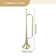 Kids Trumpet Instruments Brass Student Child Golden
