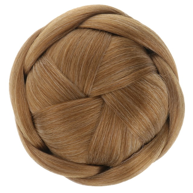 BRIGHTFUFU Trenza de pelo artificial Moño Uña de moño en extensión de postizo para mujeres Cabello corto (2005 #)