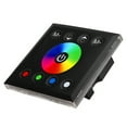 thumbnail image 1 of Contrôleur Mural Coloré RGBW LED Panneau Tactile Variateur pour Bande Lumineuse LED Noir, 1 of 1