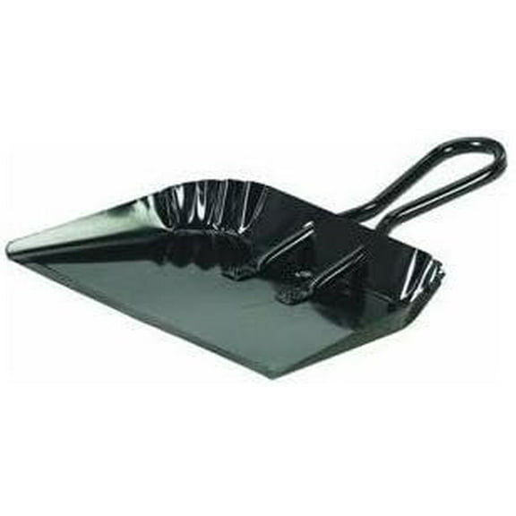 Harper H495 16" Black Metal Dust Pan