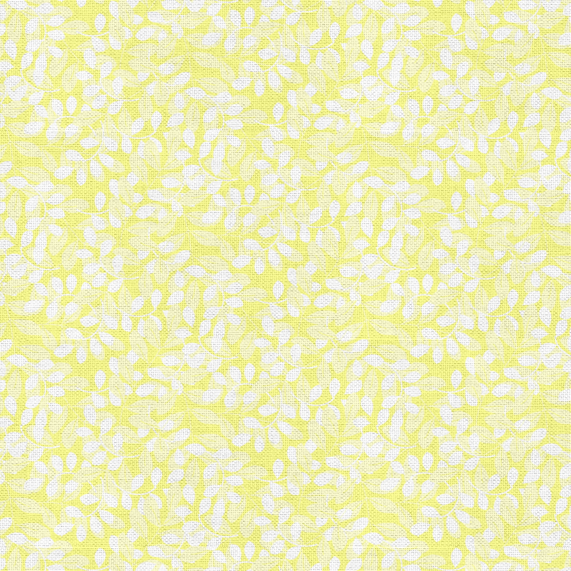 Create It 2 yard Cotton Floral Texture Precut Sewing & Craft Fabric, Yellow 1 Piece