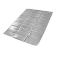 thumbnail image 3 of Almohadilla de espuma de papel de aluminio de doble cara para exteriores, colchón térmico para dormir de papel de aluminio, estera de Camping plegable, 3 of 8