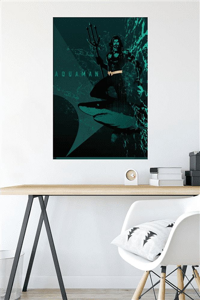DC Comics: Dark Artistic - Aquaman Wall Poster, 22.375" x 34"