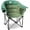 Green-Armrest, variant on NAIZEA Camping Chair Patio Lounge Chairs, Oversized Portable Camping Chairs Padded Camp Chair, Outdoor Folding Chairs Sports Chair Outdoor Chair Lawn Chairs Beach Chair