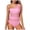 F1 Red, variant on One Shoulder Keyhole Full Coverage One-Piece Swimsuit (Women's)
