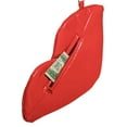thumbnail image 3 of Red Lips Adult Costume Handbag, 3 of 5