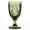 Green-1-Goblet – 10 oz, variant on Green Drinking Glasses Set Of 8 16 Oz Vinthand-pressed Glcups Fern Textured Highball Tumblers Antique Style Boho Glassware For Water Juice & Mocktails Housewarming Gift
