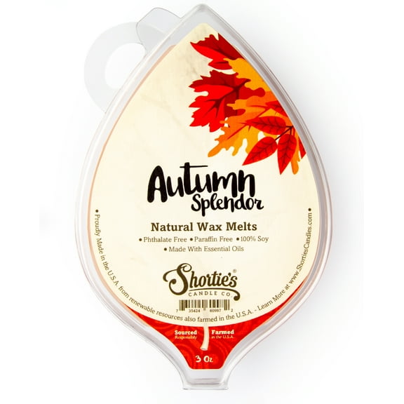 Autumn Splendor Soy Wax Melts - All Natural   Essential Oils   Phthalate Free - Shortie's Candle Company