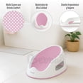 thumbnail image 3 of Bebbly Soporte para Bañera de Bebé Antideslizante con Base Ergonómica Reclinada para Recién Nacido Ideal para Baño Seguro y Cómodo en Lavabo o Tina 33 x 55 x 22 cm Bebés 0 a 6 Meses, 3 of 7