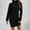 Black, variant on Zedker Long Sleeve Dress for Women Ribbed Knitted Mock Turtleneck Slim Fit Fall Dresses Bodycon Hip Hugging Dresses Fashion Clothes Plus Size Green L