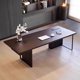 thumbnail image 3 of Standing Study Desk Organizer Reception Writing Computer Office Desk Corner Meeting Escritorios De Ordenador Luxury Furniture My Lux Decor Round, 3 of 10