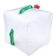 thumbnail image 4 of Bolsas de Plástico con Manijas,Balde Plegable de Acampamiento Al Aire Libre 20L,Bolsa de Agua de Pvc Transparente con Enchufe Encendido / Apagado,para el Socorro de Desastres de Senderismo,Bolsas de P, 4 of 9