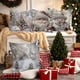 thumbnail image 4 of CaiYueKe Christmas Pillow Covers 18x18 inch Set of 4, Christmas Decorations Cushion Covers, Xmas Pillow Covers, Pillowcases Throw Pillow Covers with Hidden Zipper for Sofa Couch Home Decor, 4 of 8