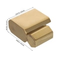 thumbnail image 2 of CHICHUMID Organizador Moderno Para Servilletas De Acero Inoxidable Dorado Con Base Antideslizante Y, 2 of 6