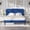 Dark Blue, variant on VECELO Full Size Bed Frame with Upholstered Headboard, Velvet Platform Bedframe Mattress Foundation, Strong Wood Slat Support, No Box Spring Needed,Velvet Dark Grey