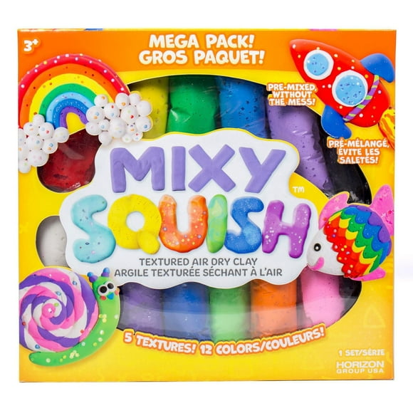Kit grosse boîte Mixy Squish™ arc-en-ciel âgés de 6 ans et plus