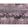 thumbnail image 4 of oneOone Viscose Jersey Fabric Floral & Peacock Block Print Fabric BTY 60 Inch Wide, 4 of 5