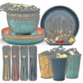 thumbnail image 5 of Unbreakable Dinnerware Sets Camping Plates And Bowls Set Plastic Picnic Dinner Sets, 5 of 5