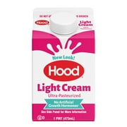 Hood Ultra-Pasteurized Light Cream, 16 oz
