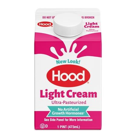 Hood Ultra-Pasteurized Light Cream, 16 oz