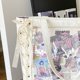 thumbnail image 2 of Bolso Hobo Hombro Mujer Cuero PU Compras Transparente, 2 of 9