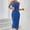 Dress-Blue, variant on Bodycon Dresses for Women Sleeveless Halter Neck Midi Dress Ribbed Knit Summer Dresses Slim Fit Tank Dress Party Club Night out Cocktail Wear