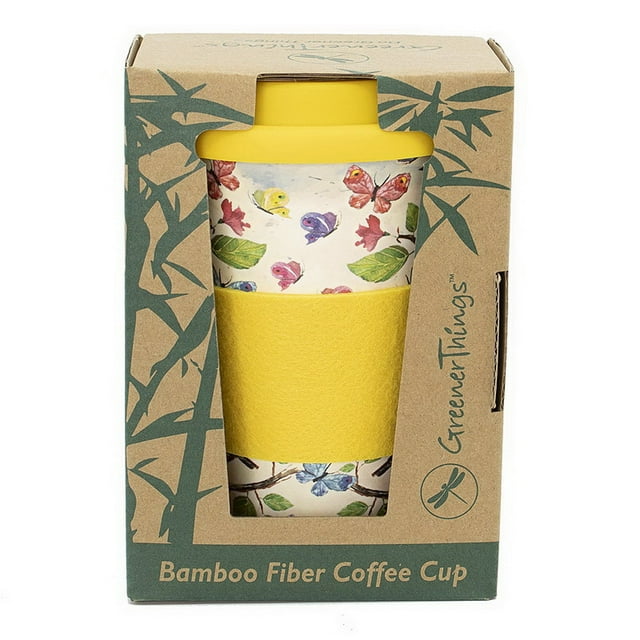 Greener Things Coffee Cup Butterflies 16 oz. - Walmart.com