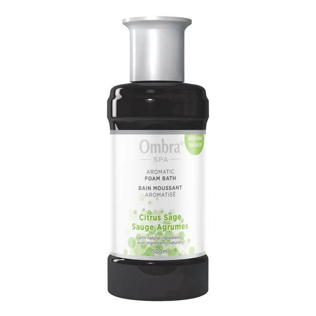 Ombra Bain moussant aromatisé, sauge et agrumes