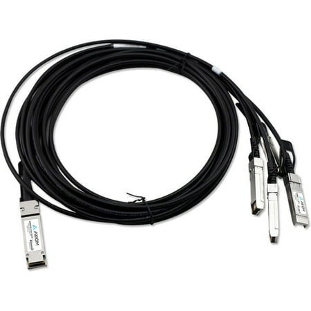 UPC: 0841280167072 | Axiom 40GBASE-CR4 QSFP+ to 4 10GBASE-CU SFP+ Passive DAC Dell Compatible 5m