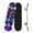 Color5, variant on Complete Skateboards for Beginners,7 Layer Canadian Maple Double Kick Deck,31''Pro Cruiser Skull Skate Board