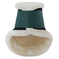 thumbnail image 2 of HORZE Caliber Faux Fur Open Front Horse Protection Fetlock Boots For Jumping and Schooling (Pair), 2 of 5