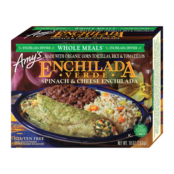 Amy S Enchilada Verde Whole Meal 10 Ounce Walmart Com Walmart Com