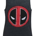 thumbnail image 2 of Deadpool Distressed Symbol Tank Top-Small, 2 of 4