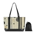 thumbnail image 7 of FORMRS Canvas Laptop Tote Bag for Women with 15.6" Computer Compartments Shoulder Handbag, Stripes Pattern, 7 of 7