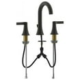 thumbnail image 2 of Ultra Faucets UF56607 Matte Black Nita Collection Two-Handle Widespread Lavatory Faucet, 2 of 4