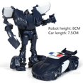 thumbnail image 1 of DMH Mini Transformation Robot Kit Toys Models 2 In 1 Deformed Car Toy Robots Toys for Kids Gift  Action Figure Children Toys, 1 of 7