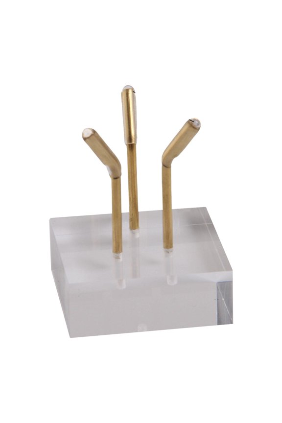 Durable Acrylic Display Holder Rack Support Collectibles Crystal Display Easel Stand for Agate Jewelry Shop Ores , S S