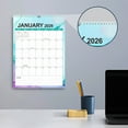 thumbnail image 2 of PLPPYFS 2026-2027 Wall Calendar - 2026-2027 Calendar, Jan.2026 - Jun.2027, 18 Monthly Calendar Large with Hanging Hook, 12" x 17", Ruled Blocks, To-do ＆ Notes, Perfect Wall Calendar for Organizing, 2 of 9