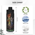 thumbnail image 4 of 18 Oz Sports Insulated Water Bottle Zootopia Stainless Steel Kettle Leak Proof for Sports Gym Travel, 4 of 8