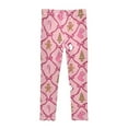 thumbnail image 4 of joogoo Girls' Leggings Gingerbread Candy Cane Yoga Pants 5T, 4 of 8