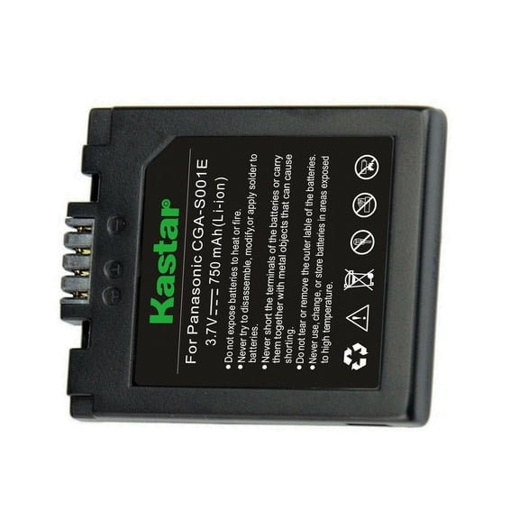Kastar 1-Pack CGA-S001 Battery Replacement for Panasonic CGA-S001 CGA-S001A/1B CGA-S001E CGA-S001E/1B, CGR-S001 DMW-BCA7 Battery, Leica BP-DC2 Battery, Leica D-LUX Camera