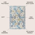 thumbnail image 3 of JONATHAN Y MODERN PERSIAN 3 x 5 Area Rug, Boho Vintage Trellis - Blue/Multi, MDP205A-3, 3 of 3