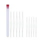 thumbnail image 1 of Agujas para abalorios grande, 10 piezas, kit de herramientas para abalorios para joyas, 2 tamaños (4.5 \ u0026 3 pulgadas), botella trans Macarena Aguja para rebordear de acero inoxidable, 1 of 8