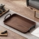 thumbnail image 5 of Tray With Armrests For Storing Teacups Teacups Snacks And Fruitss In The Living Room, 5 of 6