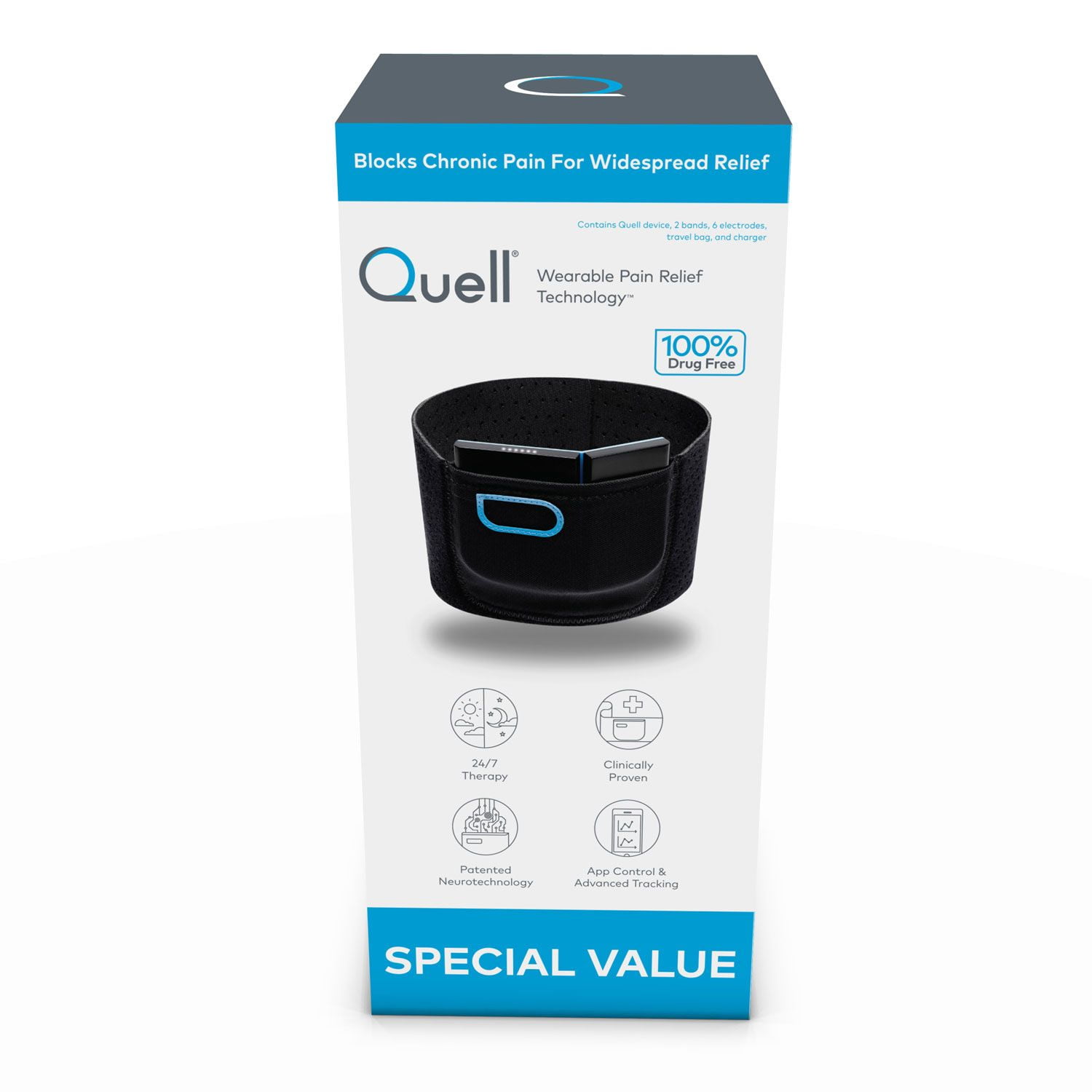 Quell Wearable Pain Relief Technology Special Value Bundle