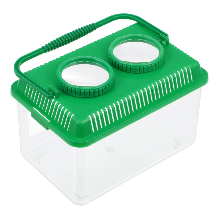 Insect Observe Box Outdoor Goldfish Container Insect Observing Case  Magnifier Box for Kids