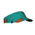 thumbnail image 1 of Fotbe Colorful Crab Visera Deportiva con Diseño, Gorra Abierta Ajustable de Algodón para Mujer y Hombre, 1 of 7