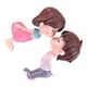thumbnail image 4 of Matsuzay PVC Novia Novio Miniaturas Decoración Matrimonio Amante Boda Muñeca Pareja Beso Figuras Adornos de jardín Aniversario de boda Kits de decoración para fiestas blanco rosa Matsuzay JJ18497-02, 4 of 6